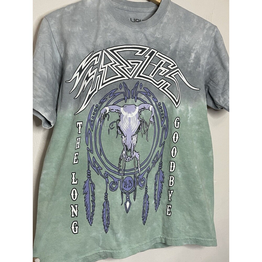 Liquid Blue Unisex Small The Eagles @ The Sphere Tie Dye Tshirt  Tee Shirt 24-25 - Picture 2 of 4